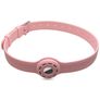 Mobigear Apple AirTag Hülle Flexibles Silikon Halsband - 23.5 - 47.5 cm - Pink