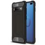 Mobigear Outdoor Samsung Galaxy S10 Plus Hülle Hardcase Backcover Stoßfest - Schwarz
