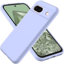 Mobigear Colors Google Pixel 8a Hülle Flexibles TPU Backcover - Lila