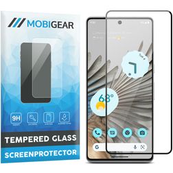 Mobigear Premium Google Pixel 8 Panzerglas Gehärtetes Glas Displayschutz - Hüllenfreundlich - Schwarz