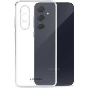 Mobilize Gelly Durchsichtig Samsung Galaxy A55 Hülle Flexibles TPU Backcover - Transparent