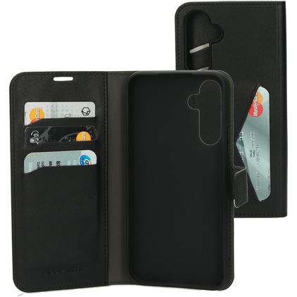 Mobiparts Classic Wallet Samsung Galaxy A54 Hülle Klapphülle Geldbörse - Schwarz
