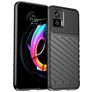 Mobigear Groove Motorola Edge 30 Neo Hülle Flexibles TPU Backcover - Schwarz