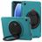 Mobigear RingGuard Samsung Galaxy Tab A9 Plus (2023) Hülle Kunststoff,Silikon Backcover + Ständer - Blau