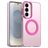 Mobigear Shockproof Samsung Galaxy S26 MagSafe Hülle Hardcase Backcover - Rot