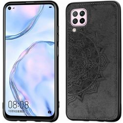 Mobigear Mandala Huawei P40 Lite Hülle Hardcase Backcover - Schwarz