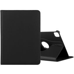Mobigear DuoStand iPad Pro 12.9 Zoll (2022) Hülle Drehbare Klapphülle - Schwarz