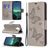 Mobigear Butterfly Nokia 1.4 Hülle Klapphülle Geldbörse - Grau