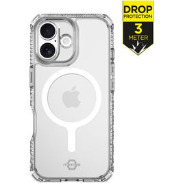 ITSKINS Level 2 HybridMagClear R Durchsichtig iPhone 17 MagSafe Hülle Hardcase Backcover Stoßfest - Transparent