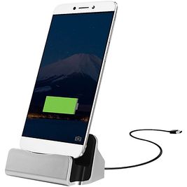 Mobigear USB-C Dockingstation - Silber Universal