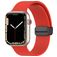 Mobigear Sport Mag Silikon Apple Watch Armband Magnetverschluss - 42/41/40/38 mm - Rot