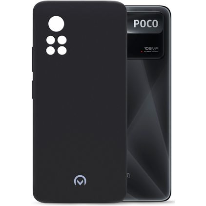 Mobilize Rubber Gelly POCO X4 Pro 5G TPU (flexibel) Backcover - Matt Black