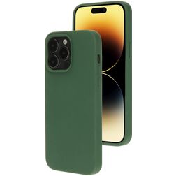 Mobiparts iPhone 14 Pro Silikon Hülle Backcover - Forest Green