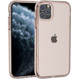 Mobigear Glitter iPhone 11 Pro Hülle Hardcase Backcover Stoßfest - Gold