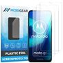 Mobigear Motorola Moto G8 Displayschutz Schutzfolie - Hüllenfreundlich (3er Pack)