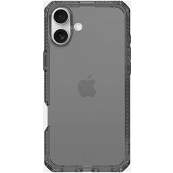 ITSKINS Level 2 SpectrumClear R iPhone 16 Plus Hülle Flexibles TPU Backcover Stoßfest - Smoke