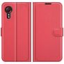 Mobigear Classic Samsung Galaxy Xcover 5 Hülle Klapphülle Geldbörse - Rot