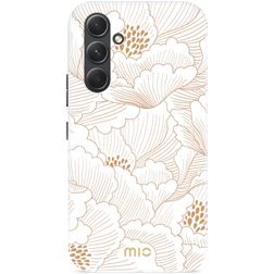 MIO Samsung Galaxy A54 MagSafe Hülle Hardcase Backcover - White Roses