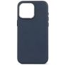 Decoded iPhone 15 Pro MagSafe Hülle Echtes Leder Backcover - Blau