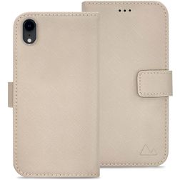 My Style Flex Wallet iPhone XR Hülle Klapphülle Geldbörse - Warm Taupe