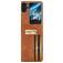 Mobigear Excellent Wallet OPPO Find N2 Flip Hardcase Backcover - Cognac