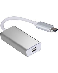 Mobigear USB-C auf Mini DisplayPort Adapter - Silber