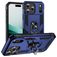 Mobigear Armor Ring iPhone Air Hülle Hardcase Backcover Stoßfest mit Ringhalter - Blau
