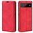 Mobigear Retro Slim Google Pixel 7 Hülle Klapphülle Geldbörse - Rot