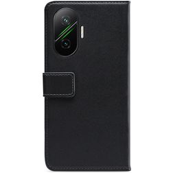 Mobilize Classic Gelly Wallet POCO F7 Hülle Klapphülle Geldbörse - Schwarz