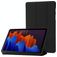 Mobigear Tri-Fold Gel Samsung Galaxy Tab S11 TPU / Kunstleder Klapphülle - Schwarz