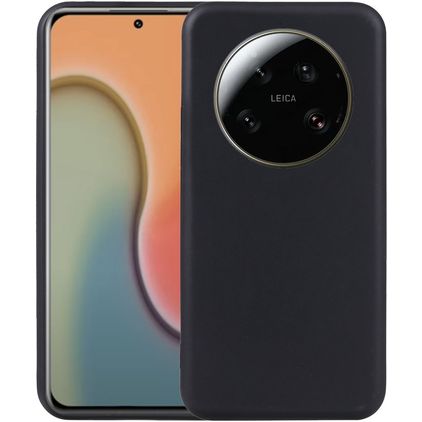 Mobigear Basics Xiaomi 13 Ultra Hülle Flexibles TPU Backcover - Schwarz