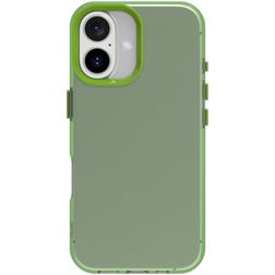 Mobigear Crystal iPhone 16 Hardcase Backcover - Grün