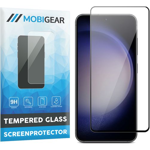 Mobigear Premium Samsung Galaxy S23 FE Panzerglas Displayschutz - Hüllenfreundlich - Schwarz