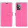 Mobigear Classic Samsung Galaxy A52s 5G Klapphülle Portemonnaie - Magenta