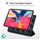 Mobigear Tri-Fold Magnet iPad Pro 11 Zoll (2018) Hülle Klapphülle - Dunkelblau