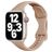 Mobigear Sport Slim Silikon Apple Watch Armband Pin-and-Tuck-Verschluss - 49/46/45/44 mm - Pink
