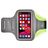 Mobigear Easy Fit Handyhalterung Joggen POCO M6 Pro Sporthülle Neopren Sportarmband - Grün