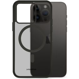 Mobilize Hybrid iPhone 14 Pro Max MagSafe Hülle Hardcase Backcover Stoßfest - Schwarz