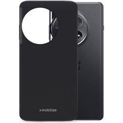 Mobilize Rubber Gelly OnePlus 12 Hülle Flexibles TPU Backcover - Matt Black