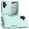 Mobigear Heavy Armor iPhone 16 Plus Hülle Hardcase Backcover Stoßfest - Grün
