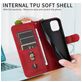 Mobigear Zipper iPhone Air Hülle Klapphülle Geldbörse - Rot