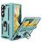 Mobigear Armor Ring Samsung Galaxy Z Fold 6 Hülle Hardcase Backcover Stoßfest mit Ringhalter - Grün