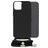 Mobilize Lanyard Gelly iPhone 15 Plus Flexibles TPU Handykette - Schwarz