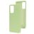 Mobiparts Samsung Galaxy A72 Silikon Hülle Backcover - Pistache Green