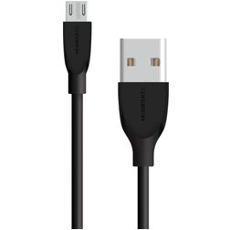 Mobiparts USB-A auf Micro USB Kabel 2 Meter - Schwarz