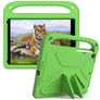 Mobigear AeroArmor iPad 7 (2019) Tablet Hülle für Kinder mit Tragegriff + Stifthalter - Grün