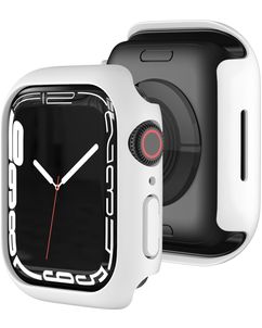 Mobigear Colors (dünn) Apple Watch - 45 mm Hardcase Hülle - Weiß