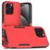 Mobigear Heavy Armor iPhone 16 Pro Max Hülle Hardcase Backcover Stoßfest - Rot
