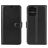 Mobigear Classic iPhone 12 Mini Hülle Klapphülle Geldbörse - Schwarz