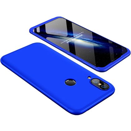 Mobigear TriGuard Huawei Nova 3 Hülle Hardcase Backcover - Blau